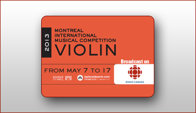 Montreal International Musical Competition 2013 – Violin